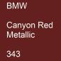 Preview: BMW, Canyon Red Metallic, 343.